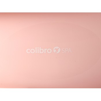 Vanička Colibro Spa Crystal Pink so štupľom a podložkou