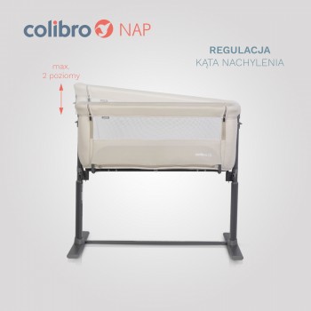 Łóżeczko dostawne Colibro Nap Taupe 