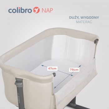 Łóżeczko dostawne Colibro Nap Taupe 