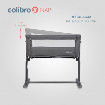 Łóżeczko dostawne Colibro Nap Onyx 