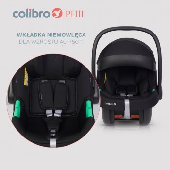 Autosedačka/vajíčko Colibro Petit Onyx