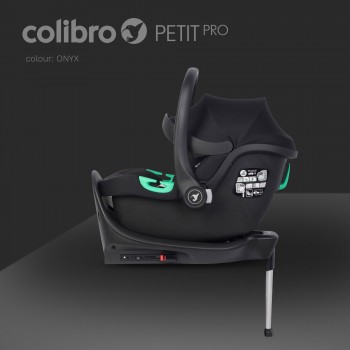 Autosedačka/vajíčko Colibro Petit Pro Onyx + základňa ISOFIX