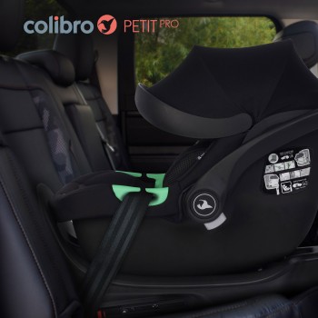 Autosedačka/vajíčko Colibro Petit Pro Onyx + základňa ISOFIX