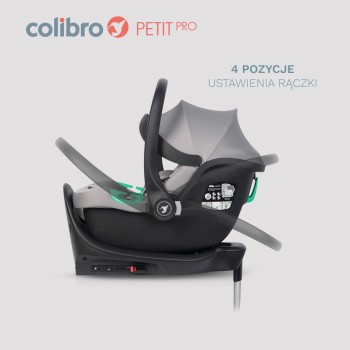 Autosedačka/vajíčko Colibro Petit Pro Dove + základňa ISOFIX