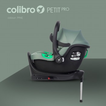 Autosedačka/vajíčko Colibro Petit Pro Pine + základňa ISOFIX