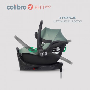 Autosedačka/vajíčko Colibro Petit Pro Pine + základňa ISOFIX