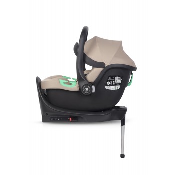 Autosedačka/vajíčko Colibro Petit Pro Camel + základňa ISOFIX