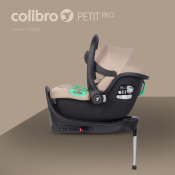 Autosedačka/vajíčko Colibro Petit Pro Camel + základňa ISOFIX