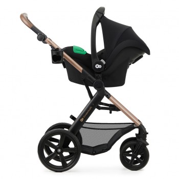 KINDERKRAFT Kočík kombinovaný Moov 2 3v1 Sand Beige - penové kolesá