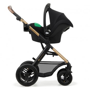 KINDERKRAFT Kočík kombinovaný Moov 2 Air 3v1 Pure Black