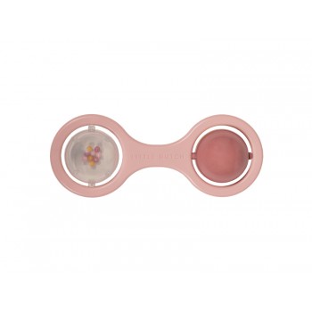 LITTLE DUTCH Hrkálka s guličkami Pink
