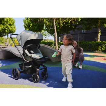 EASYWALKER Kočík kombinovaný Harvey⁵ 2v1 Agave Green LITE AIR + KIDDY Evoluna i-size 2 + základňa