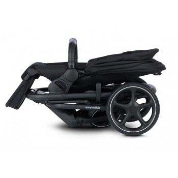 EASYWALKER Kočík kombinovaný Harvey⁵ 2v1 Midnight Black LITE RWS +KIDDY Evoluna i-size 2,základňa