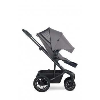 EASYWALKER Kočík kombinovaný Harvey⁵ 2v1 Pebble Grey LITE AIR + KIDDY Evoluna i-size 2 + základňa