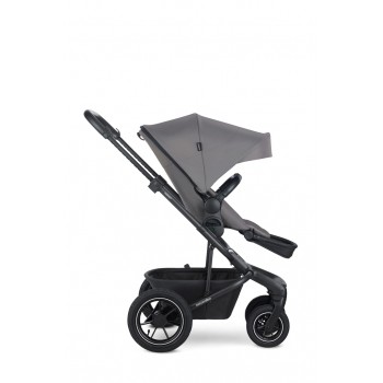 EASYWALKER Kočík kombinovaný Harvey⁵ 2v1 Pebble Grey LITE AIR + KIDDY Evoluna i-size 2 + základňa