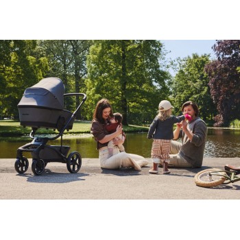 EASYWALKER Kočík kombinovaný Harvey⁵ 2v1 Pebble Grey LITE AIR + KIDDY Evoluna i-size 2 + základňa