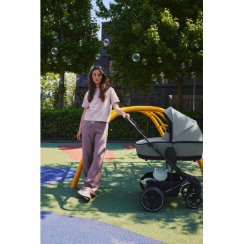 EASYWALKER Kočík kombinovaný Harvey⁵ 2v1 Pebble Grey LITE RWS + KIDDY Evoluna i-size 2 + základňa