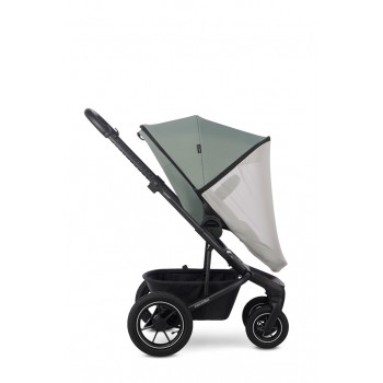 EASYWALKER Kočík kombinovaný Harvey⁵ Midnight Black XXL AIR + KIDDY Evoluna i-size 2 + základňa