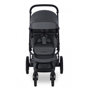 EASYWALKER Kočík kombinovaný Harvey⁵ Premium 2v1 Mineral Grey LITE AIR + KIDDY Evoluna i-size 2