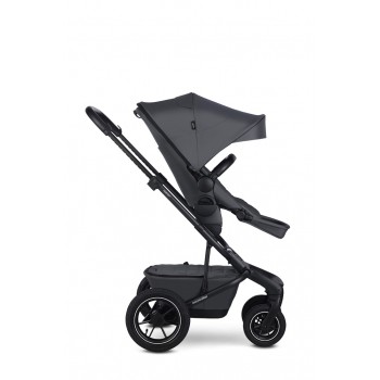 EASYWALKER Kočík kombinovaný Harvey⁵ Premium 2v1 Mineral Grey LITE AIR + KIDDY Evoluna i-size 2