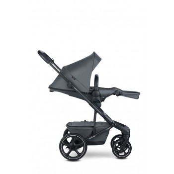 EASYWALKER Kočík kombinovaný Harvey⁵ Premium 2v1 Mineral Grey LITE RWS + KIDDY Evoluna i-size 2