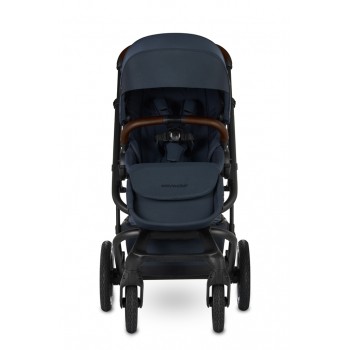 EASYWALKER Kočík kombinovaný Jimmey 2v1 Indigo Blue LITE AIR + KIDDY Evoluna i-size 2 + základňa