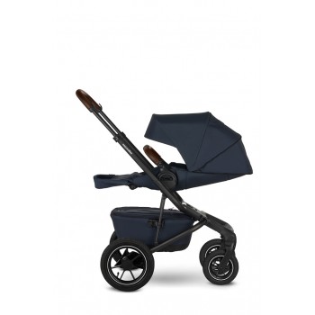 EASYWALKER Kočík kombinovaný Jimmey 2v1 Indigo Blue LITE AIR + KIDDY Evoluna i-size 2 + základňa