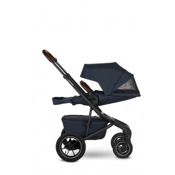 EASYWALKER Kočík kombinovaný Jimmey 2v1 Indigo Blue LITE AIR + KIDDY Evoluna i-size 2 + základňa