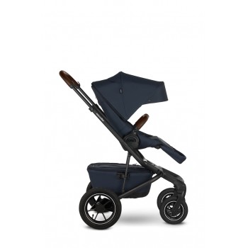 EASYWALKER Kočík kombinovaný Jimmey 2v1 Indigo Blue LITE AIR + KIDDY Evoluna i-size 2 + základňa