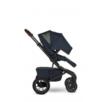 EASYWALKER Kočík kombinovaný Jimmey 2v1 Indigo Blue LITE AIR + KIDDY Evoluna i-size 2 + základňa