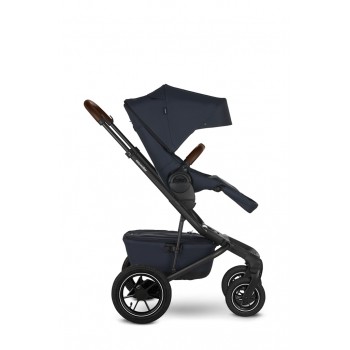 EASYWALKER Kočík kombinovaný Jimmey 2v1 Indigo Blue LITE AIR + KIDDY Evoluna i-size 2 + základňa