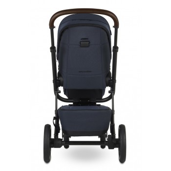 EASYWALKER Kočík kombinovaný Jimmey 2v1 Indigo Blue LITE RWS + KIDDY Evoluna i-size 2 + základňa