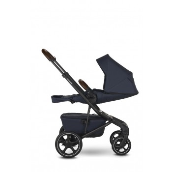 EASYWALKER Kočík kombinovaný Jimmey 2v1 Indigo Blue LITE RWS + KIDDY Evoluna i-size 2 + základňa