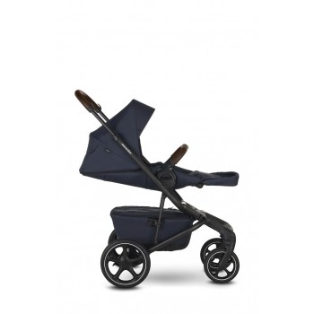 EASYWALKER Kočík kombinovaný Jimmey 2v1 Indigo Blue LITE RWS + KIDDY Evoluna i-size 2 + základňa