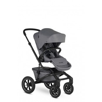 EASYWALKER Kočík kombinovaný Jimmey 2v1 Iris Grey LITE AIR + KIDDY Evoluna i-size 2 + základňa