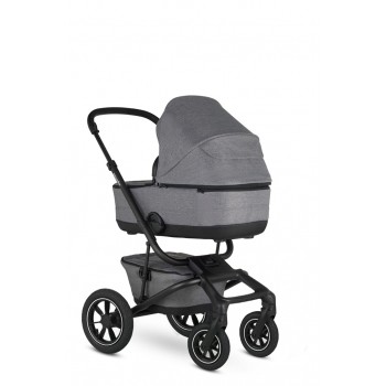 EASYWALKER Kočík kombinovaný Jimmey 2v1 Iris Grey LITE AIR + KIDDY Evoluna i-size 2 + základňa