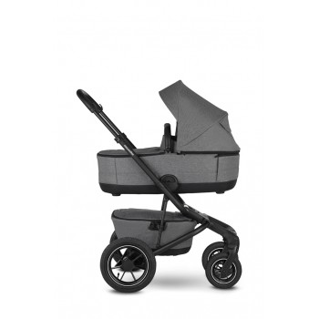 EASYWALKER Kočík kombinovaný Jimmey 2v1 Iris Grey LITE AIR + KIDDY Evoluna i-size 2 + základňa