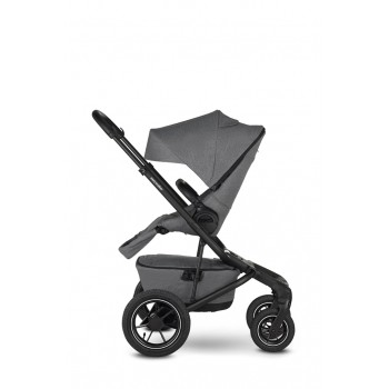 EASYWALKER Kočík kombinovaný Jimmey 2v1 Iris Grey LITE AIR + KIDDY Evoluna i-size 2 + základňa