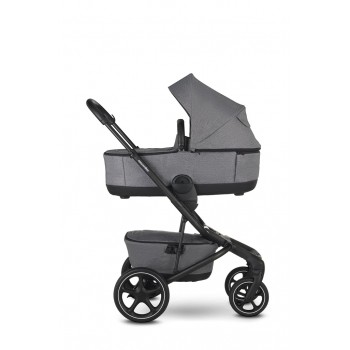 EASYWALKER Kočík kombinovaný Jimmey 2v1 Iris Grey LITE RWS + KIDDY Evoluna i-size 2 + základňa