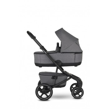 EASYWALKER Kočík kombinovaný Jimmey 2v1 Iris Grey LITE RWS + KIDDY Evoluna i-size 2 + základňa