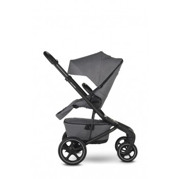 EASYWALKER Kočík kombinovaný Jimmey 2v1 Iris Grey LITE RWS + KIDDY Evoluna i-size 2 + základňa