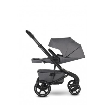 EASYWALKER Kočík kombinovaný Jimmey 2v1 Iris Grey LITE RWS + KIDDY Evoluna i-size 2 + základňa