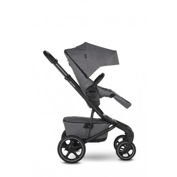 EASYWALKER Kočík kombinovaný Jimmey 2v1 Iris Grey LITE RWS + KIDDY Evoluna i-size 2 + základňa