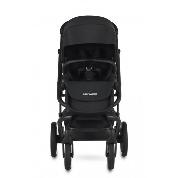 EASYWALKER Kočík kombinovaný Jimmey 2v1 Pepper Black LITE RWS + KIDDY Evoluna i-size 2 + základňa