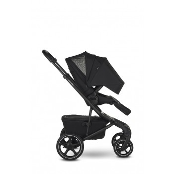 EASYWALKER Kočík kombinovaný Jimmey 2v1 Pepper Black LITE RWS + KIDDY Evoluna i-size 2 + základňa