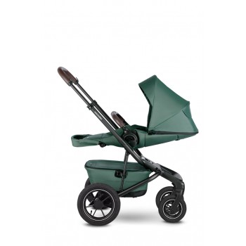 EASYWALKER Kočík kombinovaný Jimmey 2v1 Pine Green LITE AIR + KIDDY Evoluna i-size 2 + základňa