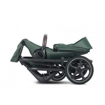 EASYWALKER Kočík kombinovaný Jimmey 2v1 Pine Green LITE RWS + KIDDY Evoluna i-size 2 + základňa