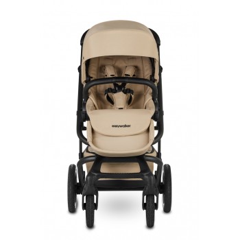 EASYWALKER Kočík kombinovaný Jimmey 2v1 Sand Taupe LITE AIR + KIDDY Evoluna i-size 2 + základňa