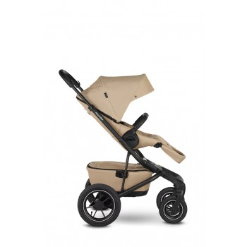 EASYWALKER Kočík kombinovaný Jimmey 2v1 Sand Taupe LITE AIR + KIDDY Evoluna i-size 2 + základňa