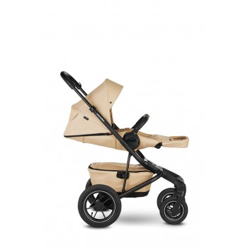 EASYWALKER Kočík kombinovaný Jimmey 2v1 Sand Taupe LITE AIR + KIDDY Evoluna i-size 2 + základňa